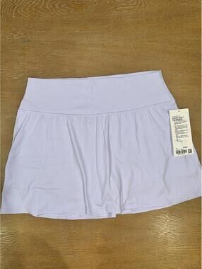 NWT Lululemon Size 14 Align High Rise Skirt Attached Shorts SRNB Serene Blue